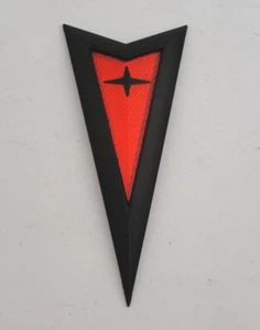 2008 2009 Pontiac G8 GT GXP Front Arrow Emblem Bumper 08-09 BLACK Arrowhead - Foto 1 di 2