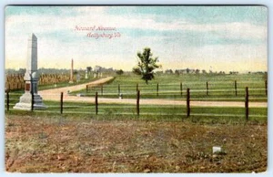 1910-20er GETTYSBURG PA HOWARD AVENUE MONUMENTE ANTIKE POSTKARTE - Bild 1 von 2