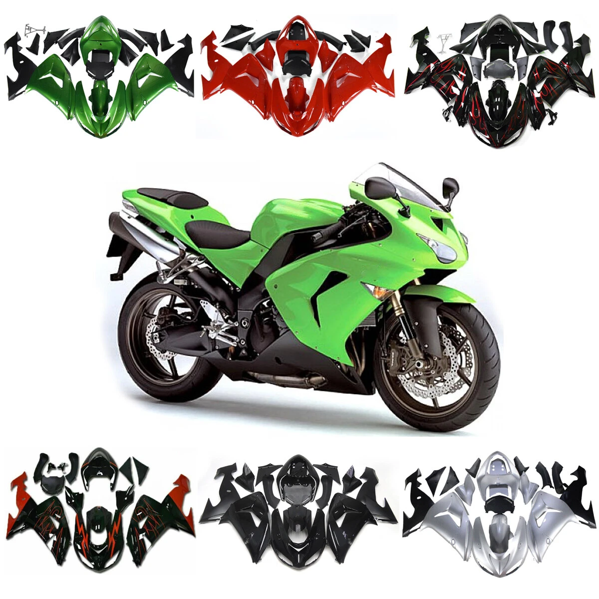 Kawasaki NINJA ZX-10R ZX10R 2011 2012 2013 2014 2015 ABSフェア