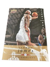 🔥📈 2008-09 Upper Deck First Edition Gold Lebron James #33 Lakers Raw Ungraded
