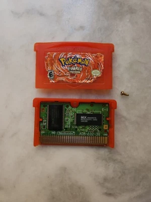 Pokémon: FireRed Version (Nintendo Game Boy Advance) Authentic. Damaged Label - Image 1 of 4