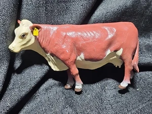 Little Buster Toys - Hereford Kuh, braun, weißes Etikett am Ohr 6" A-2 - Bild 1 von 10