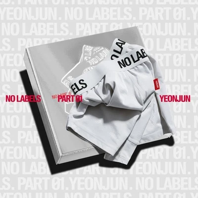 TXT YEONJUN [NO LABELS: PART 01] Album TRUNK SHORTS Ver/CD+Card+Trunk Shorts - Image 1 of 4