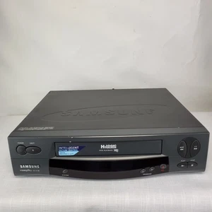 SAMSUNG Video Plus + SV-213B VCR VHS Lettore Cassette Perfettamente Funzionante UK - Foto 1 di 19
