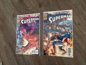 SUPERMAN #215 VOL. 2 HOCHWERTIGE DC COMIC Jim Lee beide Varianten A B - Bild 1 von 3