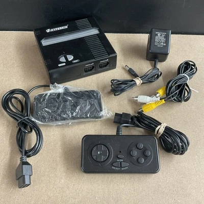Hyperkin Retro 1 Launch Video Game Console Controllers Power Supply AV NTSC Used - Image 1 of 4