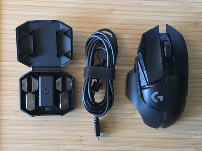 Logitech G502 Lightspeed Wireless Gaming Mouse with HERO 16K Sensor - Black... - Image 1 of 4
