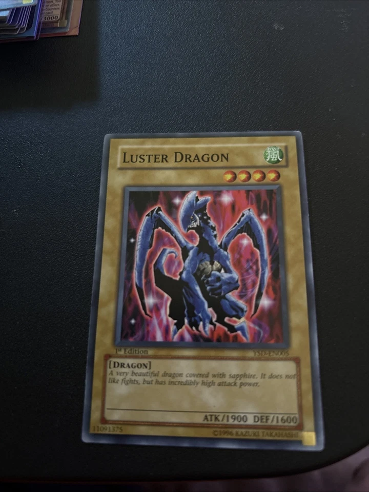 Yu-Gi-Oh.  Luster Dragon. YSD-EN005.  Near Mint!  1st Edition! - Image 1 of 1