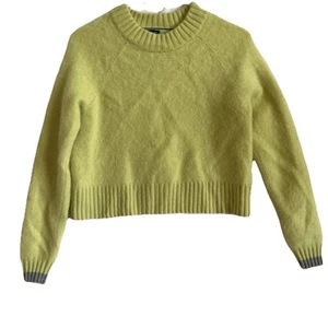 GAP Gr. S Damen 100% Kaschmir Rollkragen Pullover grün oder gelb - Bild 1 von 6