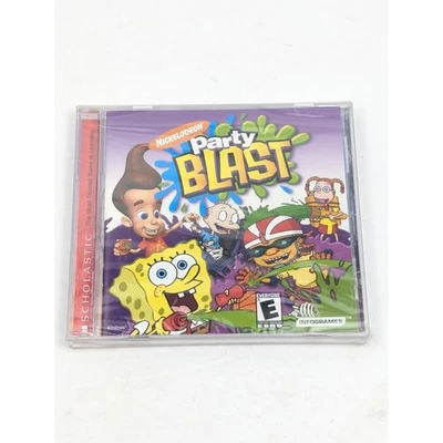 Nickelodeon Party Blast PC Game Scholastic Infogrames Windows Computer - Image 1 of 4
