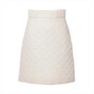 Fendi 19-year Polyester Skirt 36 Ladies' White FQ7144 - Picture 1 of 6