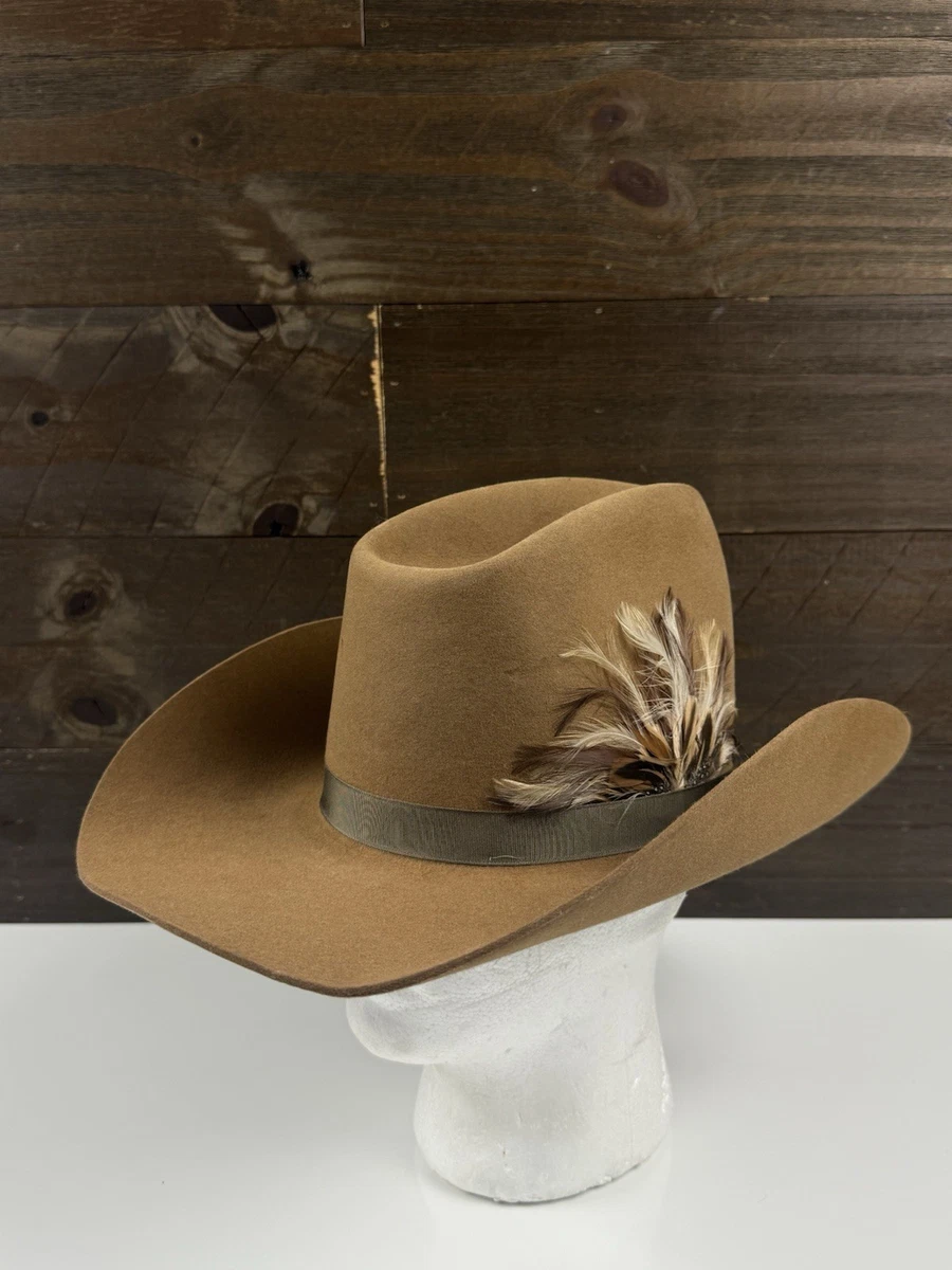 Cowboy Beaver 6 7/8 Size Vintage Hats for Men for sale | eBay