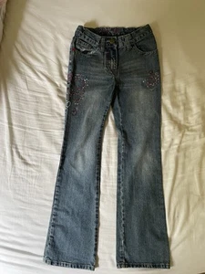 YIGGA Euro Brand Jeans Pants Adjust. Waist Girl Size 152 12 Years - Picture 1 of 4