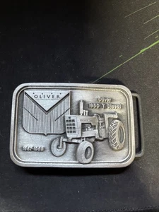 Vintage “Oliver 1950 T Diesel” Fine Pewter Belt Buckle Limited Ed 332 Of 500 - Picture 1 of 20
