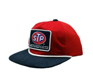 Hat - STP Motorsports Flat Bill Adjustable Mesh Vented Cap 203 - Picture 1 of 3