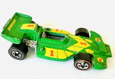 Hot Wheels Redline 1976 El Rey Especial Esmalte Verde Formula Racer Hong Kong Foto 1 de 4