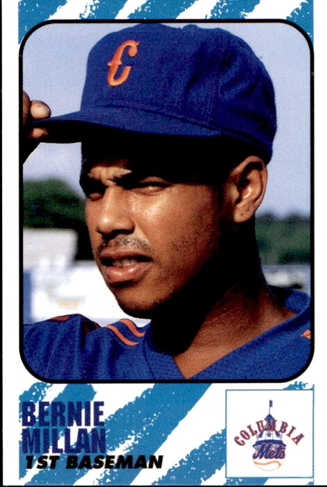 1991 Columbia Mets Play II #17 Bernie Millan Rio Piedras Puerto Rico PR Card - Image 1 of 2