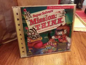 Mission THINK PC Game CD Thinking Skills, Problem Solving, Educational 7-12 yrs. - Picture 1 of 3