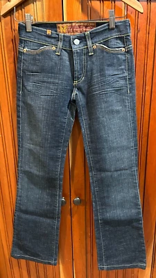 Pantalones de mezclilla Notify Anemone azul índigo pierna recta - talla 25. Tamaño real 27,5X29,5 Foto 1 de 4