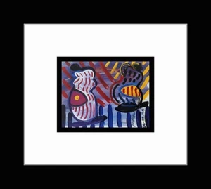 Peter Max • Abstract 1996 - Custom Framed Art Print - Picture 1 of 1