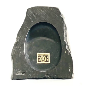 Japanese Ink Stone Suzuri Okamura Goishi Calligraphy Natural Black Stone IS29 - Picture 1 of 14
