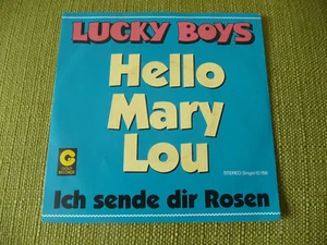 LUCKY BOYS - Hello Mary Lou - Ich sende dir Rosen - 7" Vinyl Single aus Sammlung - Bild 1 von 3