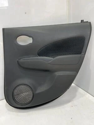 14 Nissan Versa Note painel de acabamento da porta traseira destro passageiro lateral potência preto fabricante de equipamento original - Imagem 1 de 4