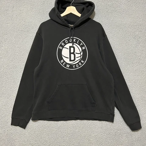 Brooklyn Nets #7 Kevin Durant Fanatics Hoodie Adult XL Black Pullover NBA Cover