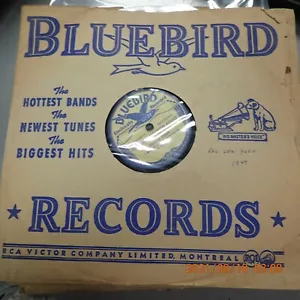 78 10" JIMMIE DAVIS Bluebird B-5425 You've Been Tom Cattin' Around Alimony Blue - Picture 1 of 3