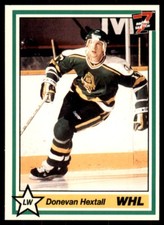 1990-91 7th Inning Sketch WHL Donevan Hextall Prince Albert Raiders #277