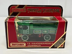 Matchbox Models of Yesteryear Y18 1918 Atkinson Model D Steam Wagon Limited Ed - Picture 1 of 9