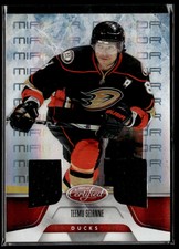 2011-12 Panini Certified Mirror Red Materials Dual Teemu Selanne 078/150 #91