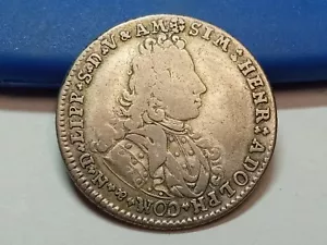 1720 1/6 Silver Thaler Lippe-Detmold Simon Adolf (F115) - Imagen 1 de 2