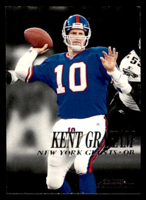 1999 SkyBox Dominion Kent Graham    #63 New York Giants - Image 1 of 2