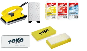 Toko & Swix Cera Sci Set 6-teilig Con Ferro da Stiro Alpino - Nordic - Tavola - Foto 1 di 1
