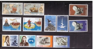 Iceland Scott# 749 // 845 (1992-1997) EUROPA MNH Scott=$30 - Picture 1 of 1