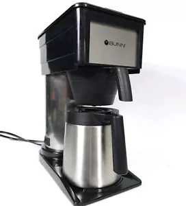 BUNN BX-B 10 Cup Coffee Maker Black and Stainless. Used. - Picture 1 of 12