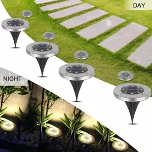 12LEDs Solarlampe Garten beleuchtung Solarleuchte Bodenstrahler Bodenleuchte DHL - Bild 1 von 11