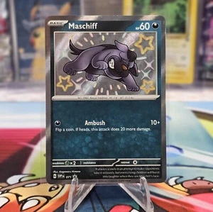 Maschiff 071 Black Star Promo Holo Scarlet & Violet Paldean Fates NM - Picture 1 of 2