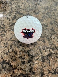 LOGO PELOTA DE GOLF - ORIGINAL 2019 DEPAUL UNIVERSITY BLUE DEMONS - ¡¡BOLA DE PRUEBA!!️ - Imagen 1 de 1