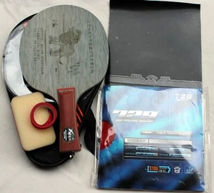 Allround Anti-Spin Custom-made Table Tennis Bat w/Case, New, Aussie Seller - Imagen 1 de 1