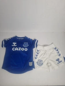 Everton Football Club - Kids/Infants Hummel Home Kit 2020/21 6-12 Months - Picture 1 of 13