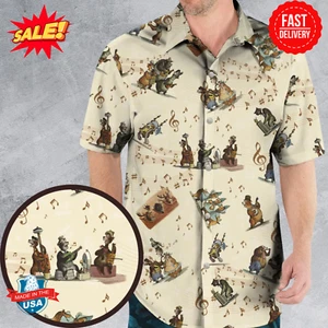 Country Bear Jamboree Hawaiian Shirt S-5XL - Picture 1 of 2