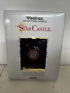 NEU Vintage selten 1980 Star Castle Vectrex Videospiel komplett in Box CIB - Bild 1 von 2
