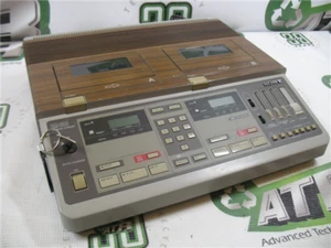 Sony BM-246 Conference Recorder Dual Tape Deck Powers On Drives Work No Cables - Picture 1 of 10