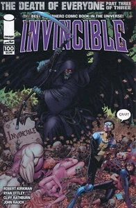 Invincible #100 Arthur Adams Variant (Image, 2014) Skybound Kirkman - Picture 1 of 2