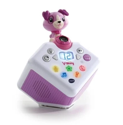 VTech 80-608064 V-Story Hörspielbox für Kinder Musik und Geschichten pink - Bild 1 von 4