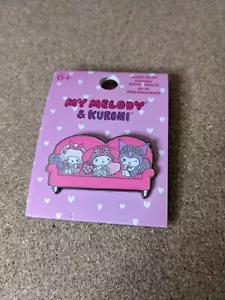 Loungefly My Melody & Kuromi Slumber Party Couch Enamel Pin - Picture 1 of 2
