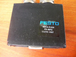 Festo Multipol-Steckdose Mat. No.: 552703 , NECA-S1G9-P9-MP3 - TOP Zustand. - Bild 1 von 6