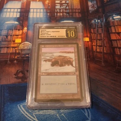CGC Pristine 10 Island Tempest Japanese Graded MTG 1997 - Image 1 of 2